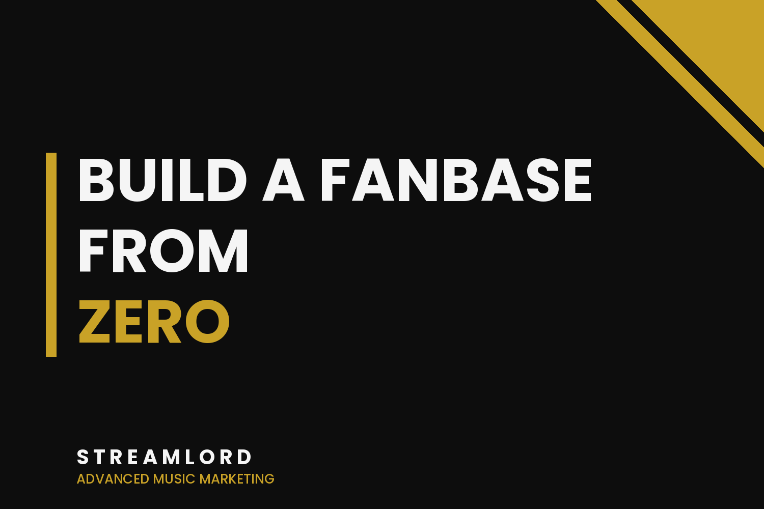 How to Build a Fanbase From Zero: The Complete Guide for Independent Artists