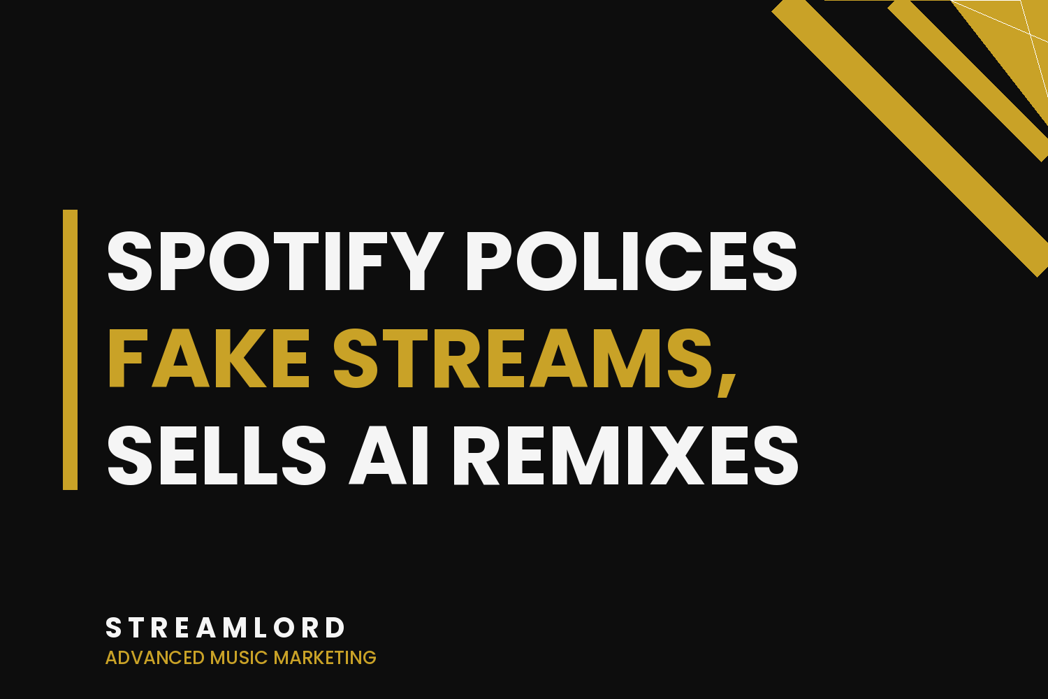 Spotify Polices Fake Streams While Selling AI Remixes: What Working Artists Should Do About It