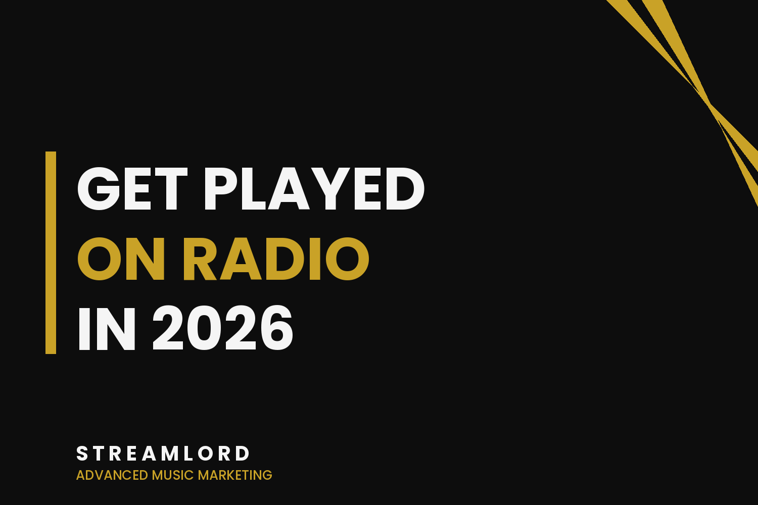 How to Get Your Music Played on Radio in 2026: The Independent Artist Playbook