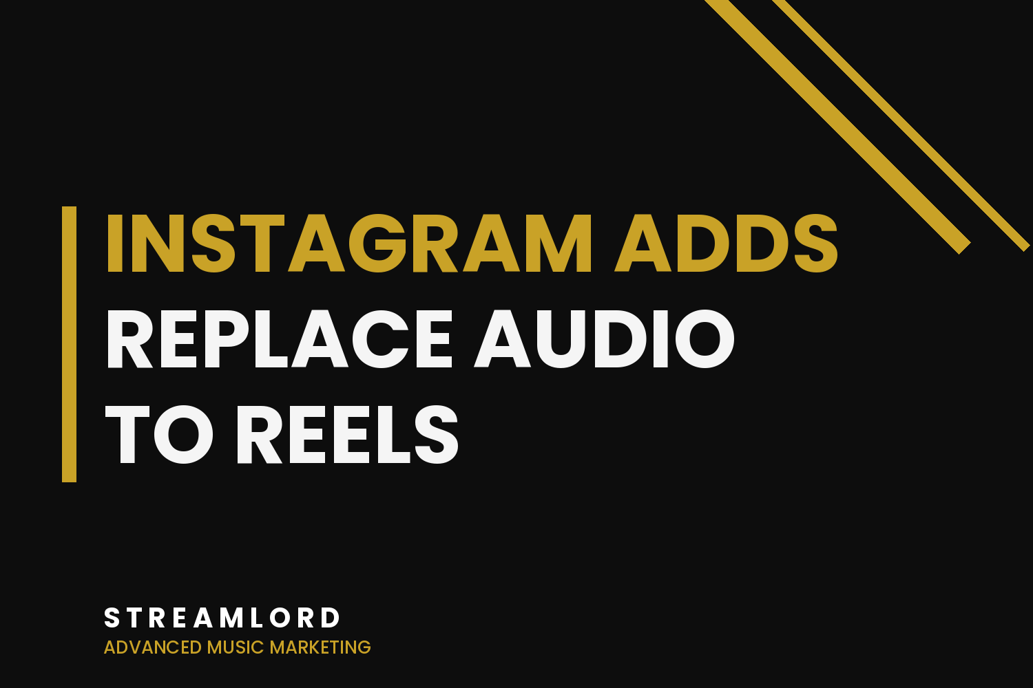 Instagram's New "Replace Audio" Feature Is a Bigger Deal for Music Marketing Than It Looks