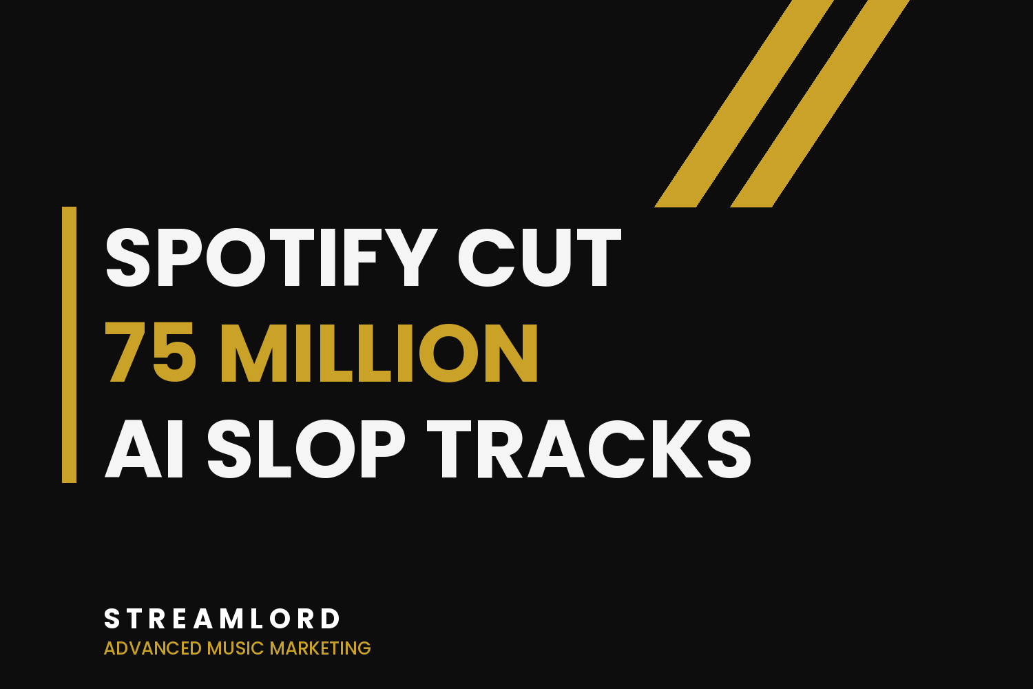 Spotify Removed 75 Million AI Slop Tracks and Why That Helps Real Artists