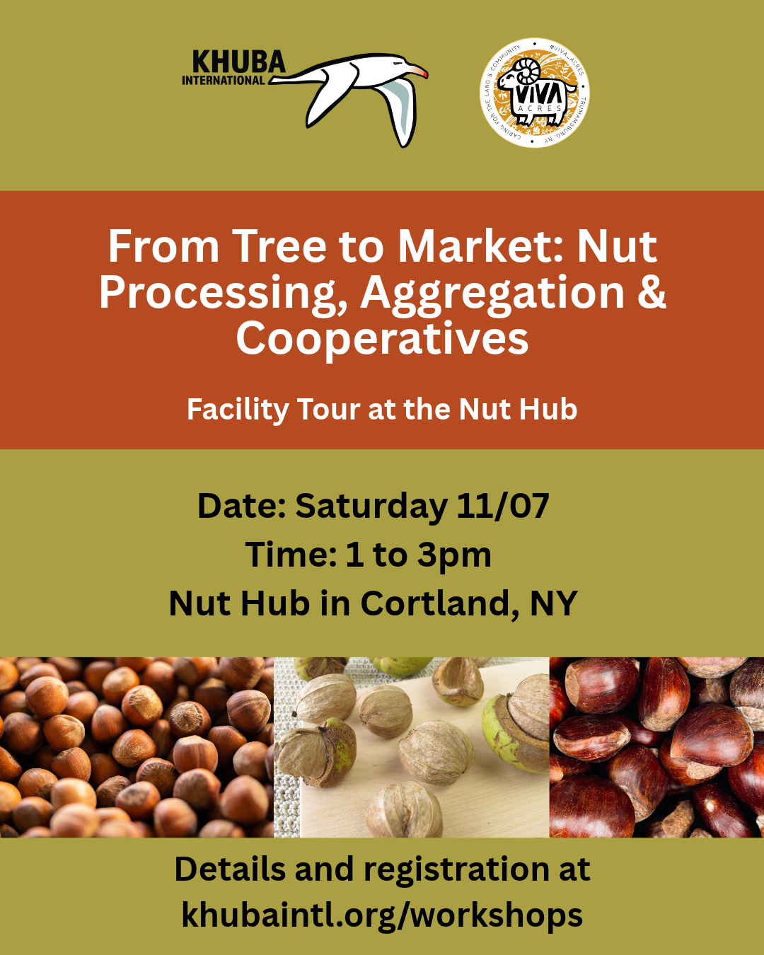 From Tree to Market: Nut Processing, Aggregation &amp; Cooperatives (Facility Tour at the Nut Hub)