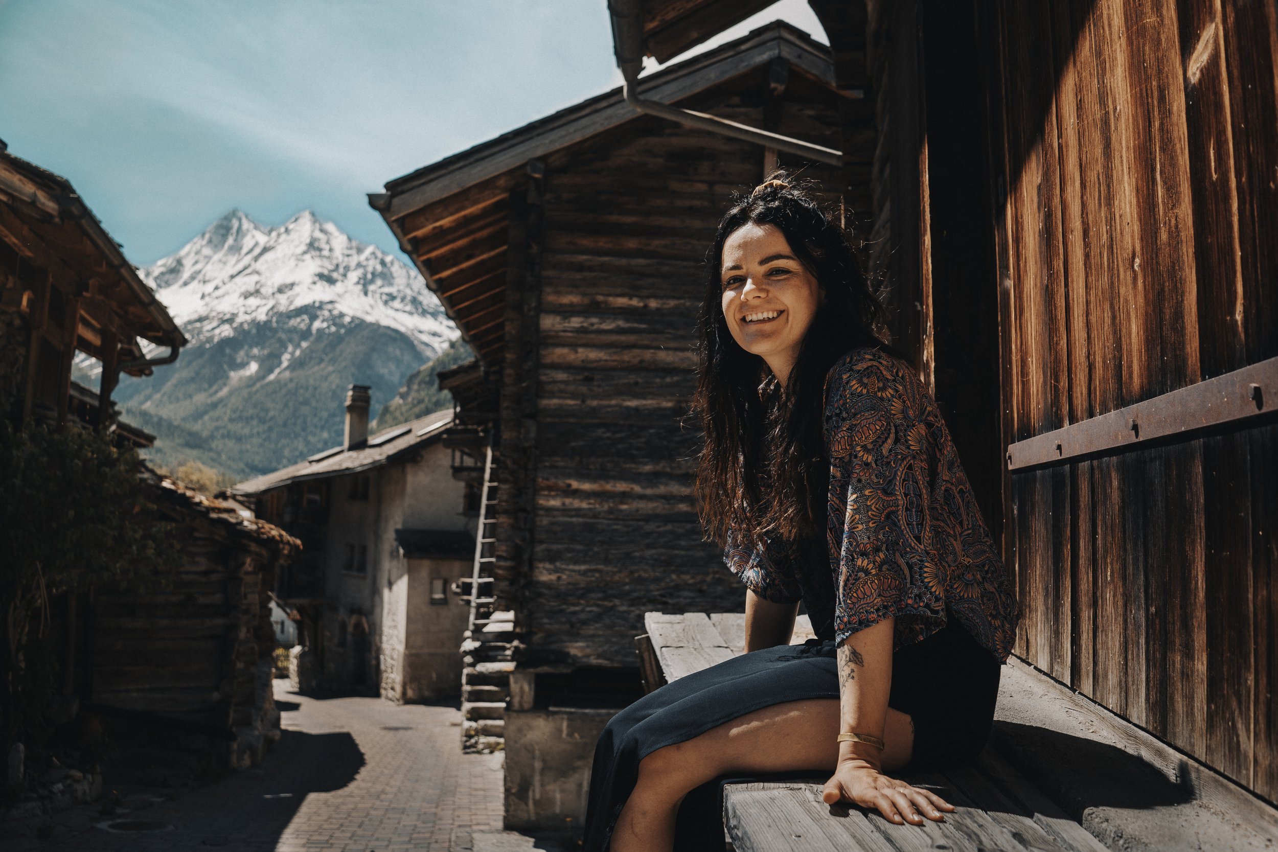 Lifestyle Photography in Evolène, Swiss Alps