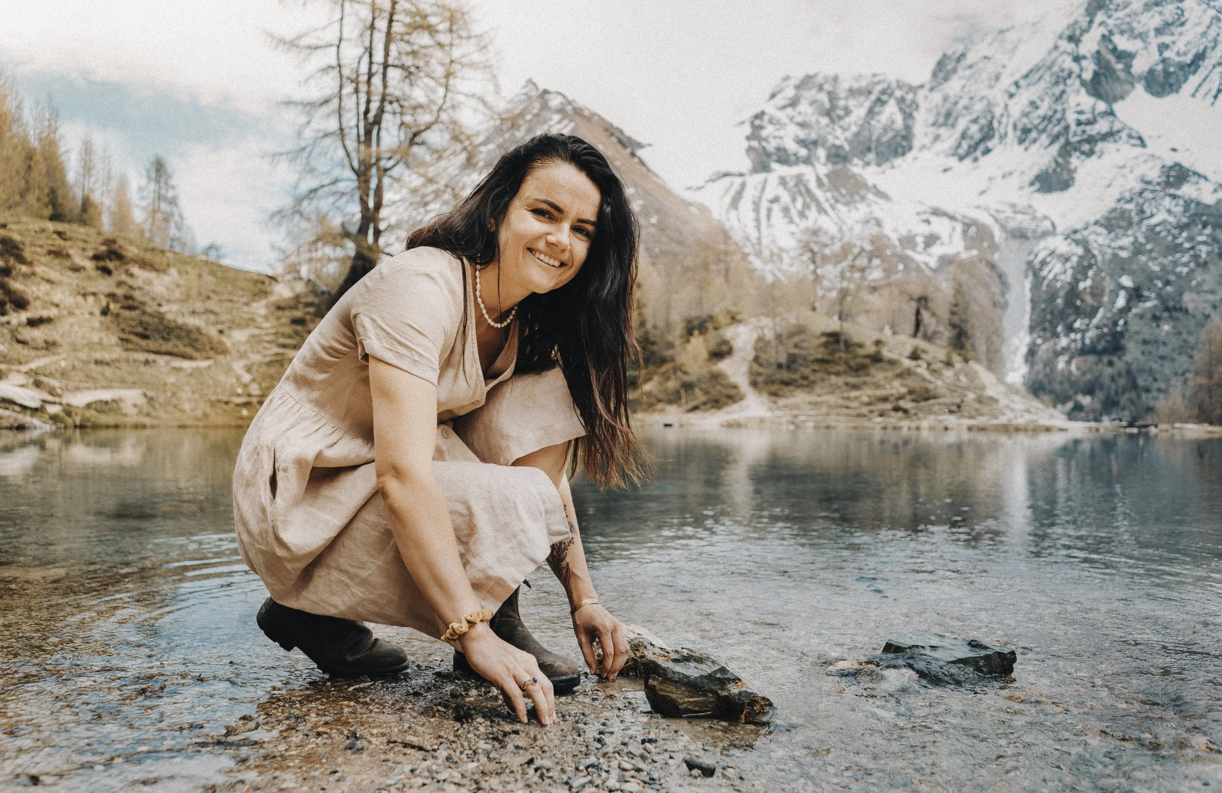 Lifestyle Photography at Lac Bleu, Arolla