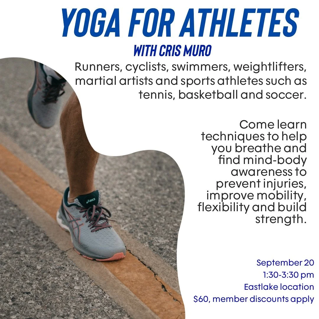 With all this &ldquo;run&rdquo; talk and with so many new students coming in from different fitness and athletic backgrounds, we&rsquo;ve been having the conversation around how important Yoga is for all the different physical activities we may enjoy