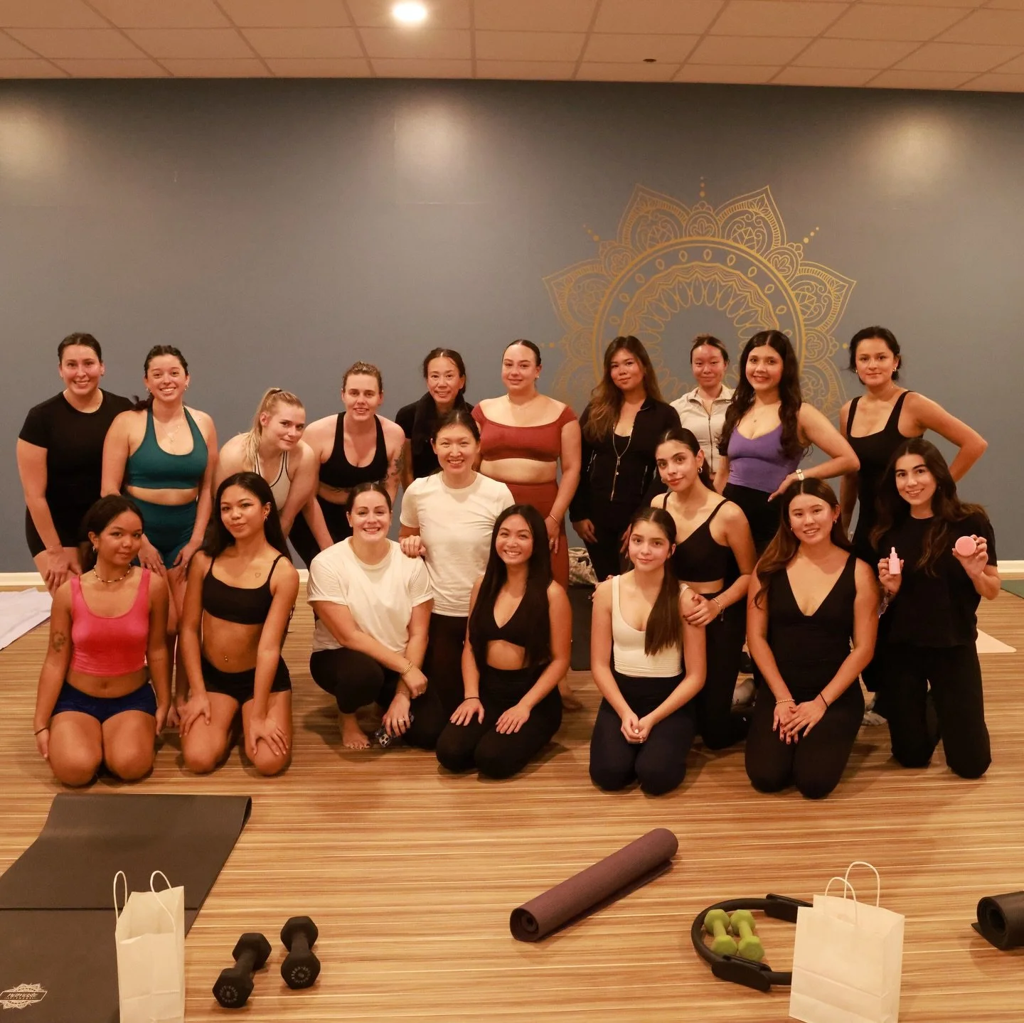 Thank you to everyone that joined us last weekend for Pilates &amp; Matcha, we had a great time.
We got our sweat, sip, skin care and we nourished ourselves with a class and the goodies from our vendors.

Thank you to @12hrsmatchacafe for the yummy d