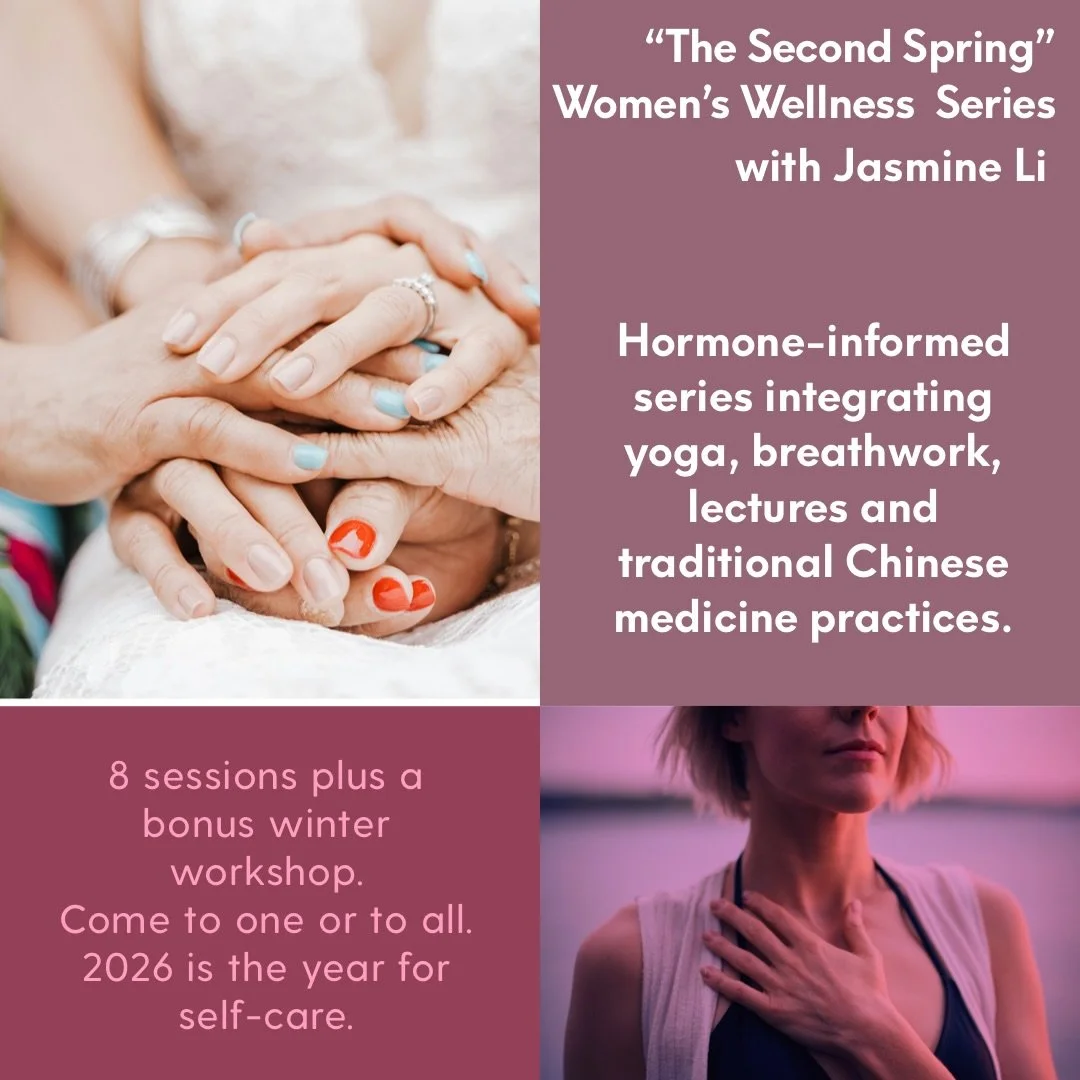 You asked, we deliver.

We are launching our first series of hormone-informed, physical, emotional and mental health workshops for anyone who is experiencing perimenopause and menopause changes in midlife.

Join Jasmine @jasmineli.yoga experienced Yo