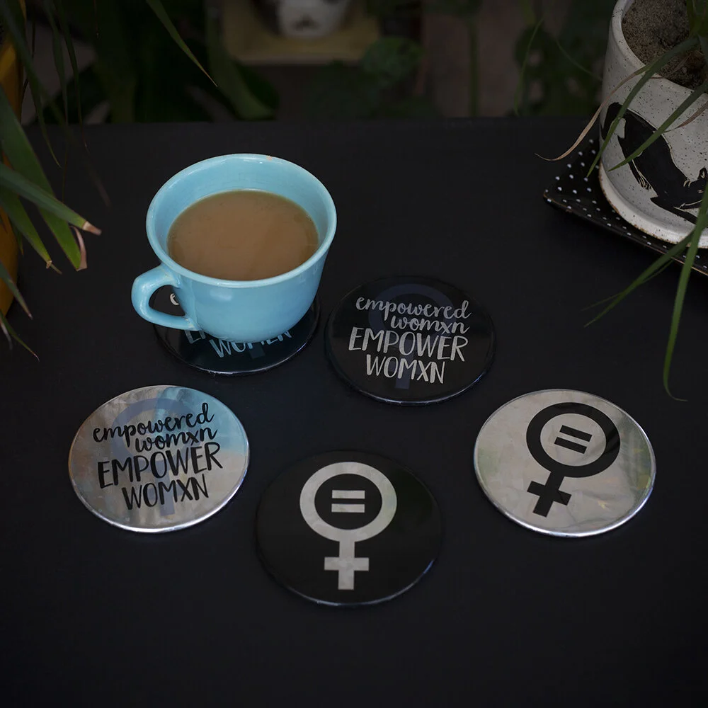 Empowered Womxn Coaster Set