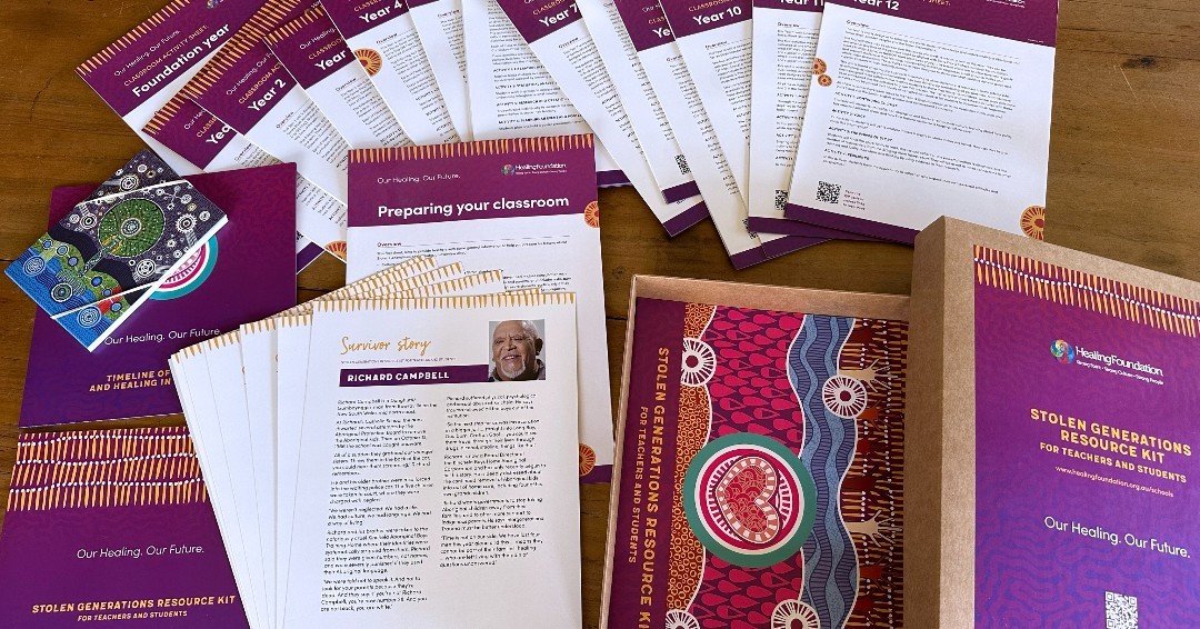 Our latest blog article highlights the Stolen Generations Resource Kit for Teachers and Students, developed by @healingourway. This Kit is a classroom-ready package that enables schools to easily connect with the cross-curriculum priority Aboriginal 