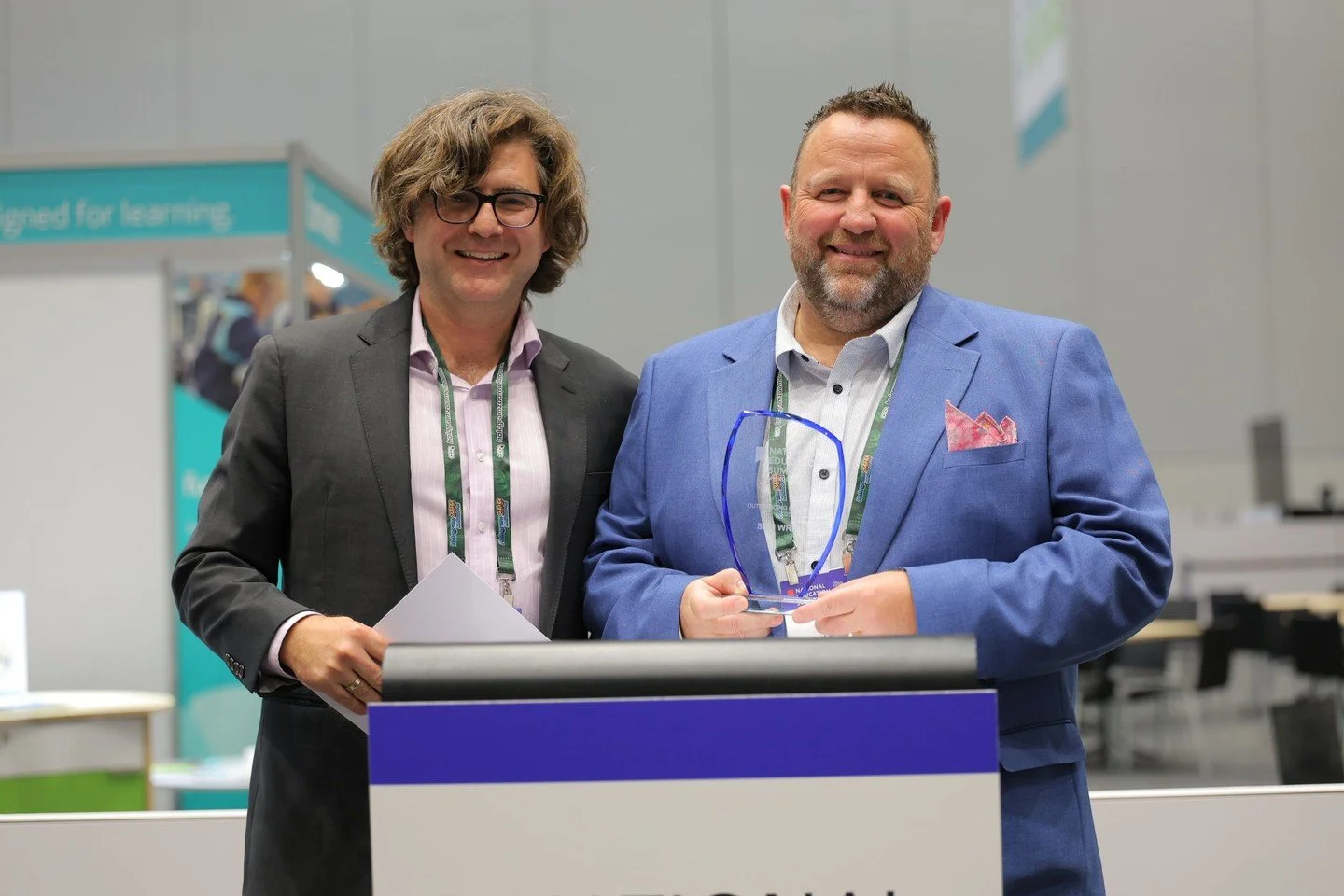 Congratulations to Sam Wright, Vice Principal at Padua College, who was the winner of the Outstanding Leadership Award at the National Education Summit Melbourne, recognising Sam&rsquo;s visionary and transformative leadership! 🌟

Thank you again to