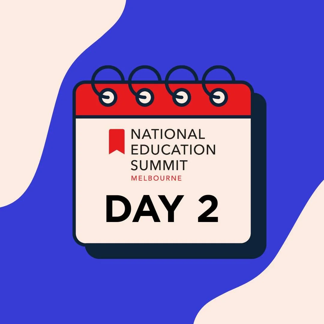 ✨ It&rsquo;s the final day of the National Education Summit Melbourne!
We&rsquo;ve loved welcoming so many passionate educators, and today we continue the conversations and inspiration.

📍 Melbourne Convention &amp; Exhibition Centre
🕘 9am &ndash; 
