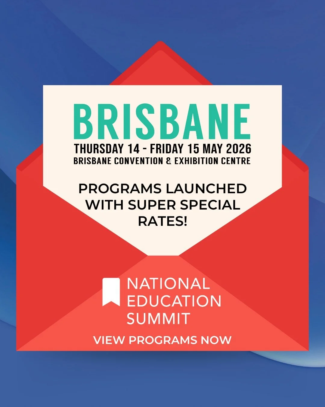 Brisbane programs have launched with Super Special Rates! Join us on Thursday 14 & Friday 15 May 2026 for high-impact professional learning focused on innovation, leadership, and collaboration. With 4 conference programs to choose from, there&rsq