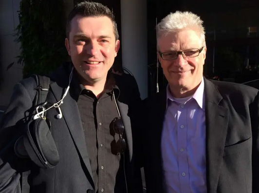Dr Tim Kitchen and Sir Ken Robinson