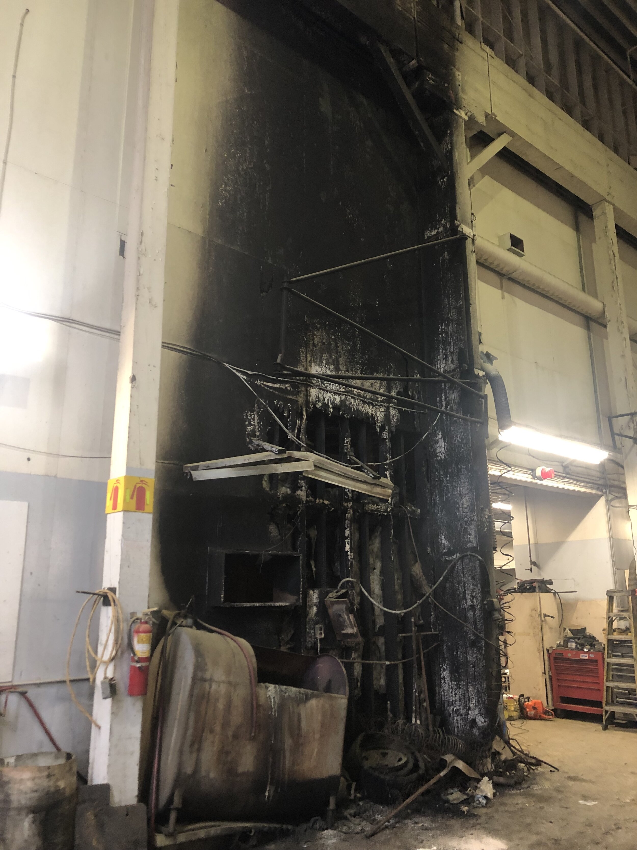 MACHINE SHOP FIRE