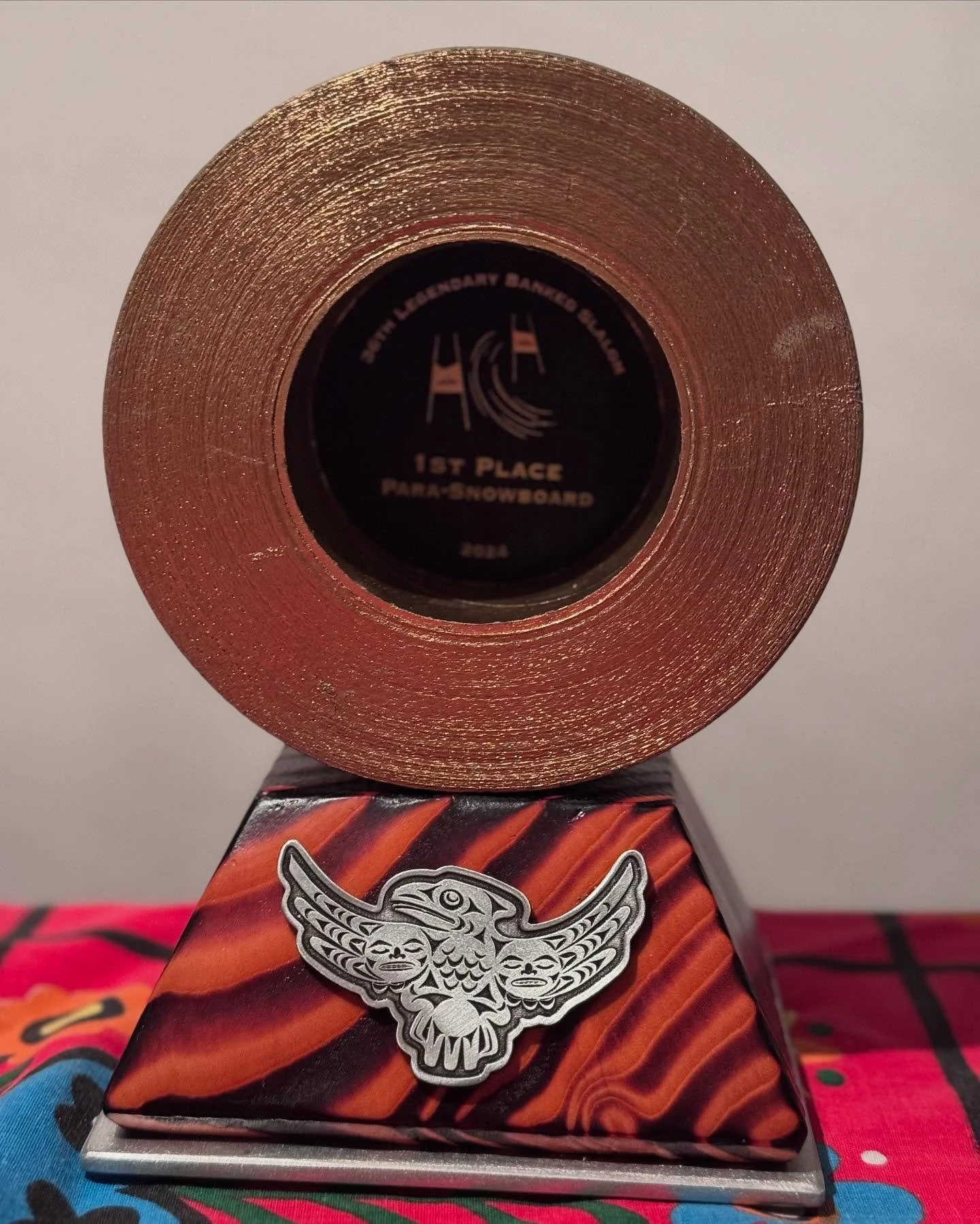 First ever Para Snowboard Golden Duct Tape 🤯🤯🤯 Thank you @thelegendarybankedslalom was a true honour and to the crew who made this weekend special! 🙏
