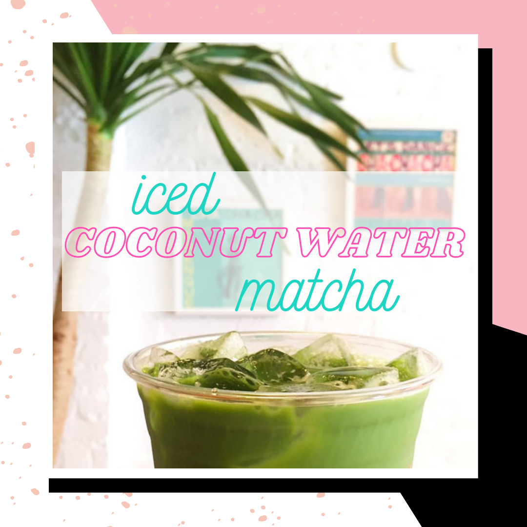 Refreshing Coconut Water Matcha Latte