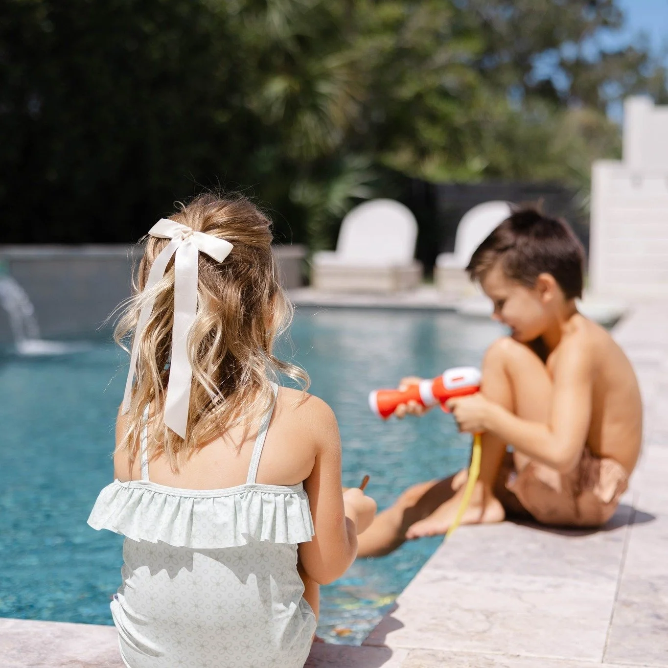 Sunny afternoons by the pool? Count me in. ☀️ 
.
.
.
Family photographer in Raleigh, NC #raleighfamilyphotographer #raleighfamilyphotography #familysession