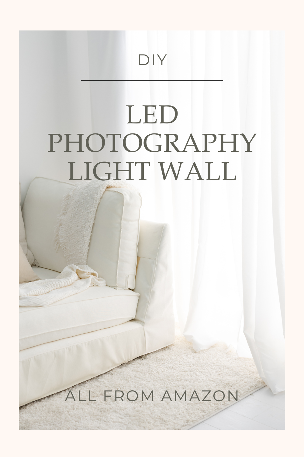 How to Make an LED Light Wall for a Photography Studio