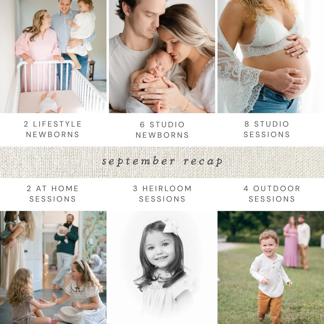 🎵 Do you remember... the busy month that was September?! 😂

We had THREE birthdays, all the sports and activities, and a very full studio calendar. Fall is officially in full swing, and I have a feeling October&rsquo;s recap is going to be filled w