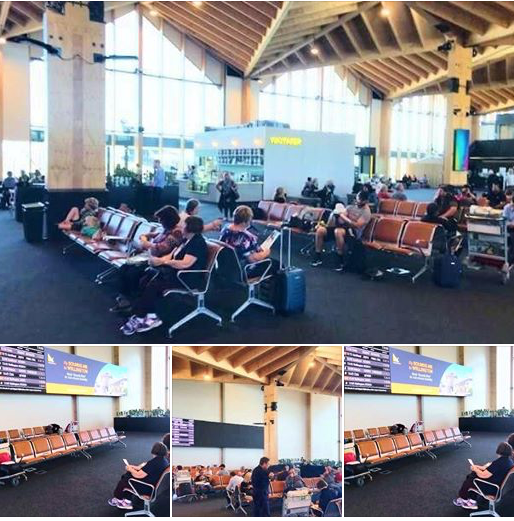 GOOD NEWS - UPDATE. AIRPORT SEATING INCREASING  FROM 100 TO 300 SEATS. 