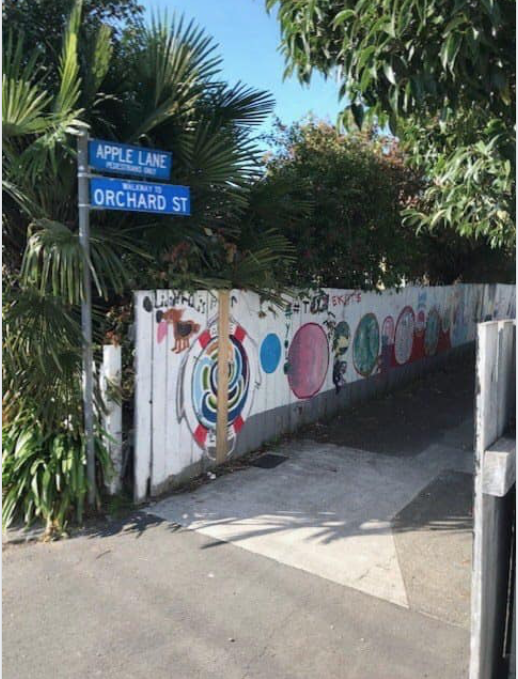  GOOD NEWS - UPDATE - Apple Lane walkway bollards. 