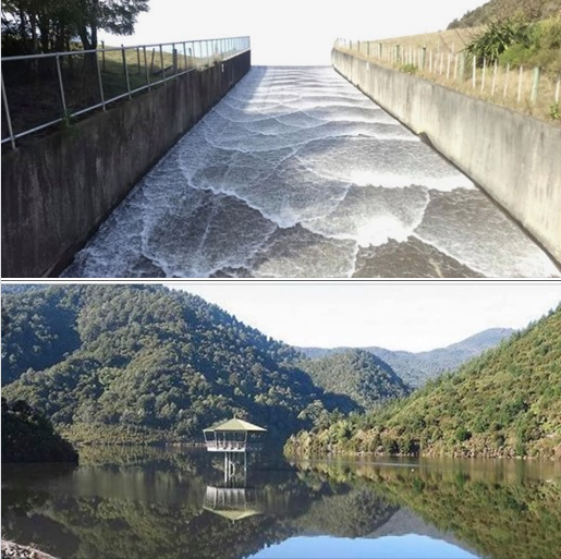 GOOD NEWS - UPDATE - Maitai Dam is at full capacity.