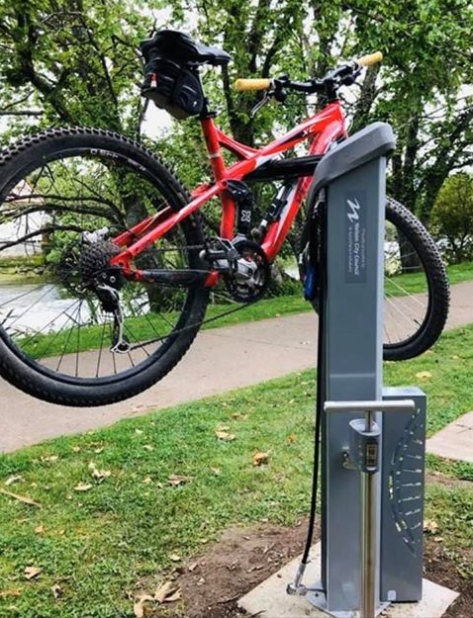 GOOD NEWS - UPDATE - BIKE REPAIR STATION. 