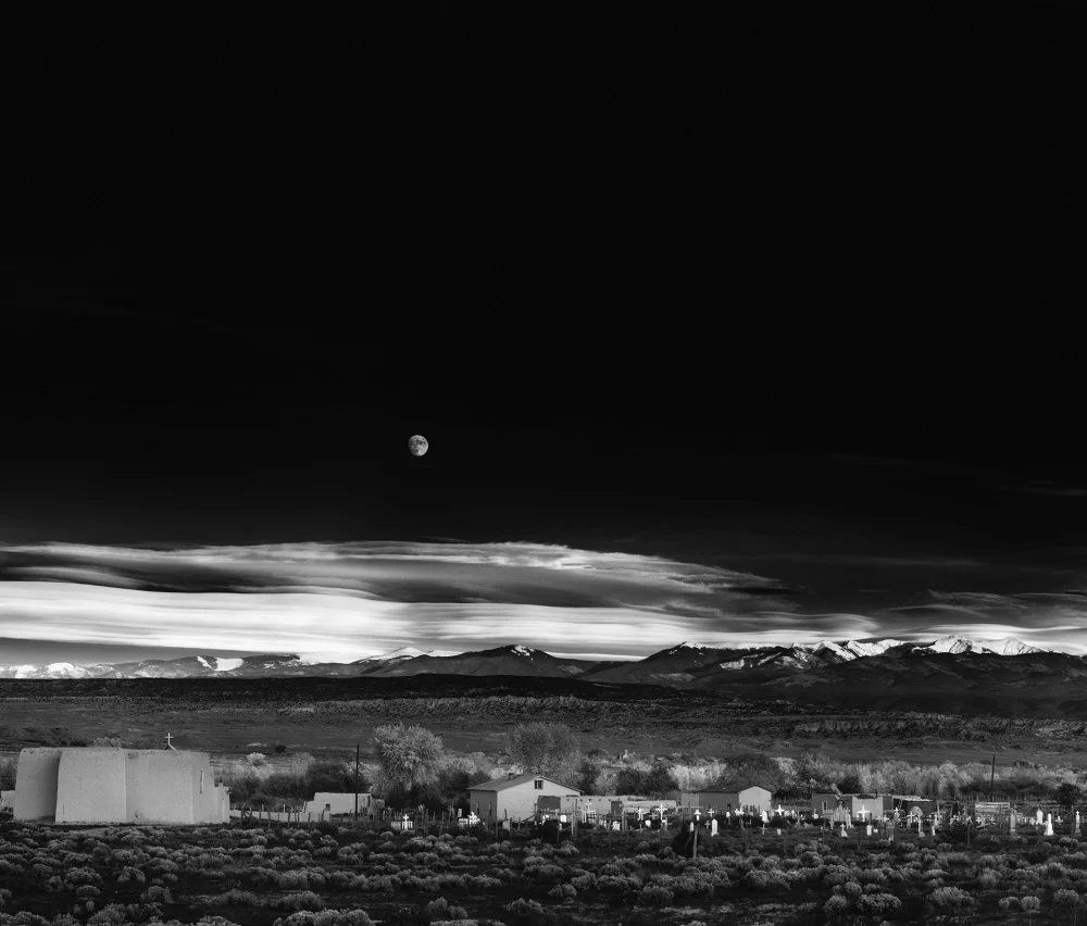 Ansel Adams: Moonrise Hernandez, New Mexico.