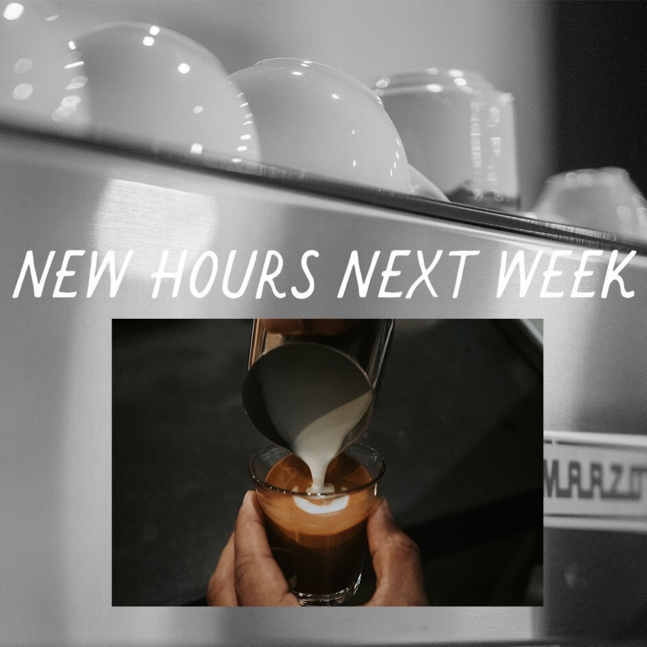 New hours next week 8am-4pm
Monday-Saturday 
-
Will resume normal hours July 5!

-
-
-
-
-
-
#coffee #coffeegrind #coffeelover #transylvaniacounty #brevardnc #nc