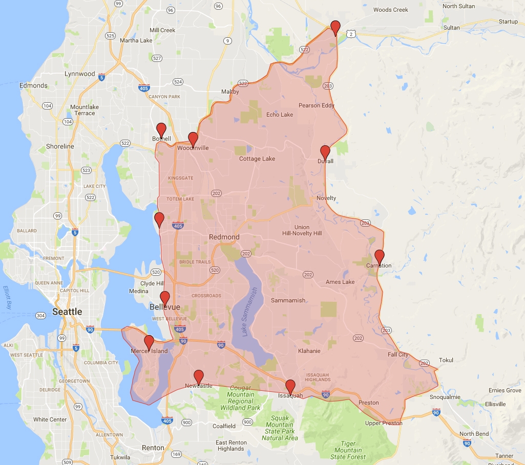 Service Areas — Master Butler