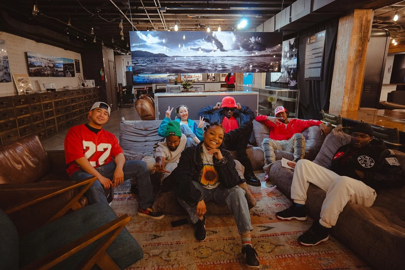 My SP👀 front and center 😂😮&zwj;💨🤞🏿 you&rsquo;re killing me smalls! Lol 

So much love I have for all of these souls and I can&rsquo;t wait until the drop on summer commences! 

What an amazing show we produced for @intothestreetssf &amp; @dftsa