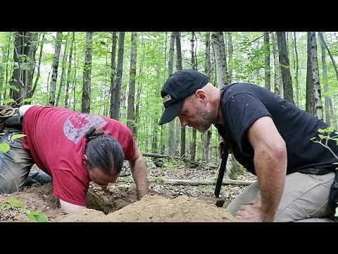 Why is someting buried so deep in the ground ? found metal detecting