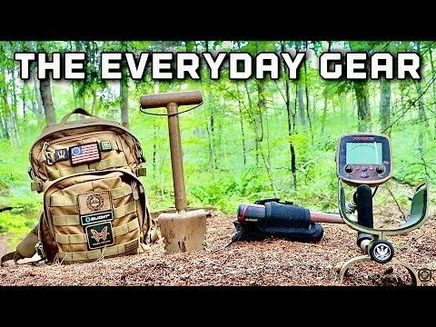 The everyday gear for exploring metal detecting what do you take with you review video