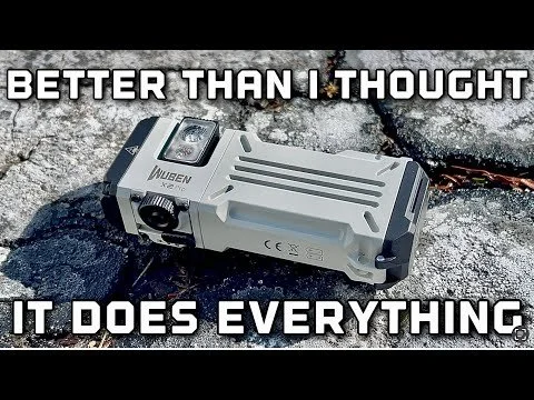 This flashlight does everything & it is better than I expected Wuben x2 Pro review
