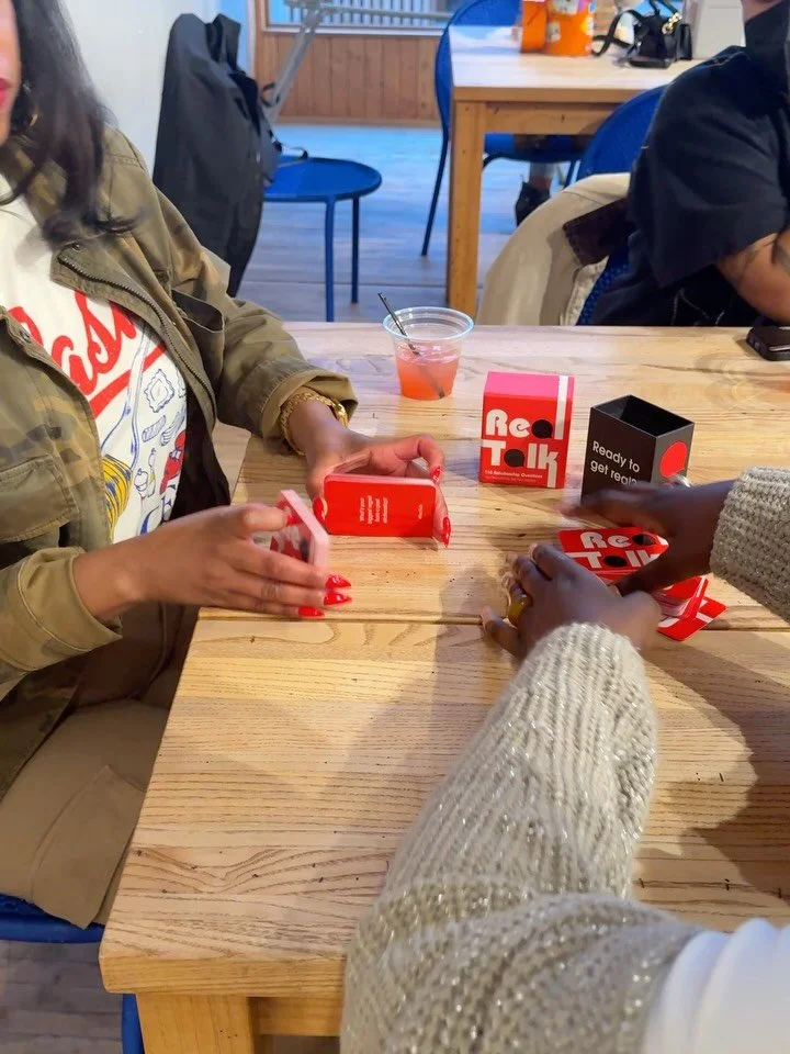 &ldquo;Real Talk&rdquo; Dating Card Game only $15 for the month of November! 

#letscuff #friendsgiving #gamenight