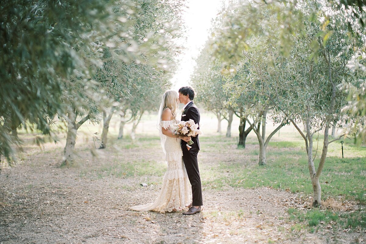 olive grove wedding 