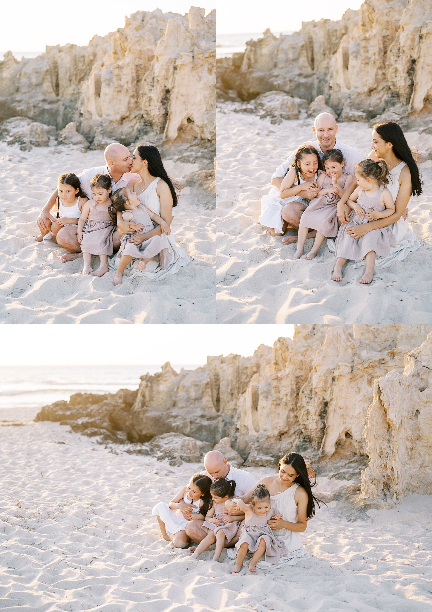 Perth beach family photography