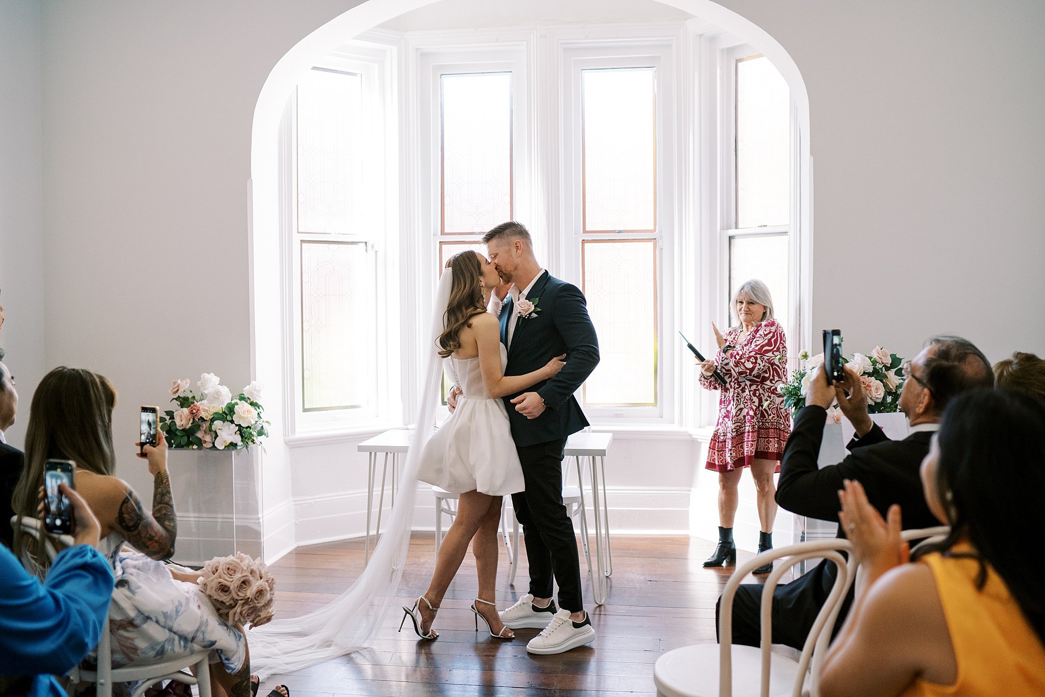 The Old tower house elopement in Northbridge, Perth