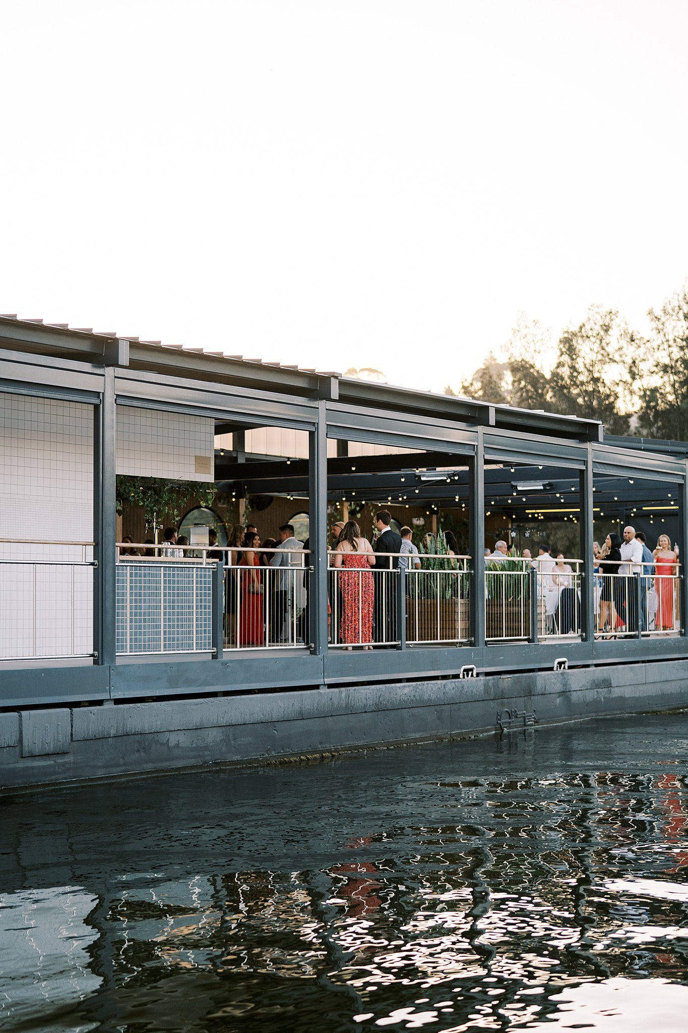 Perth wedding on The Raft