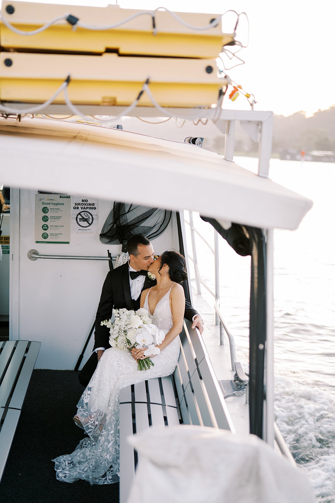 Perth wedding on The Raft