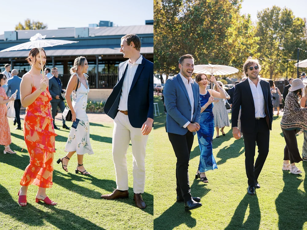 Wedding at Sandalford wedding