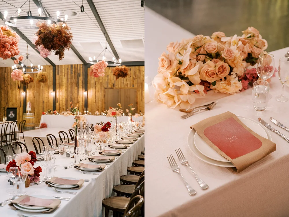 Reception styling in Perth, WA. 