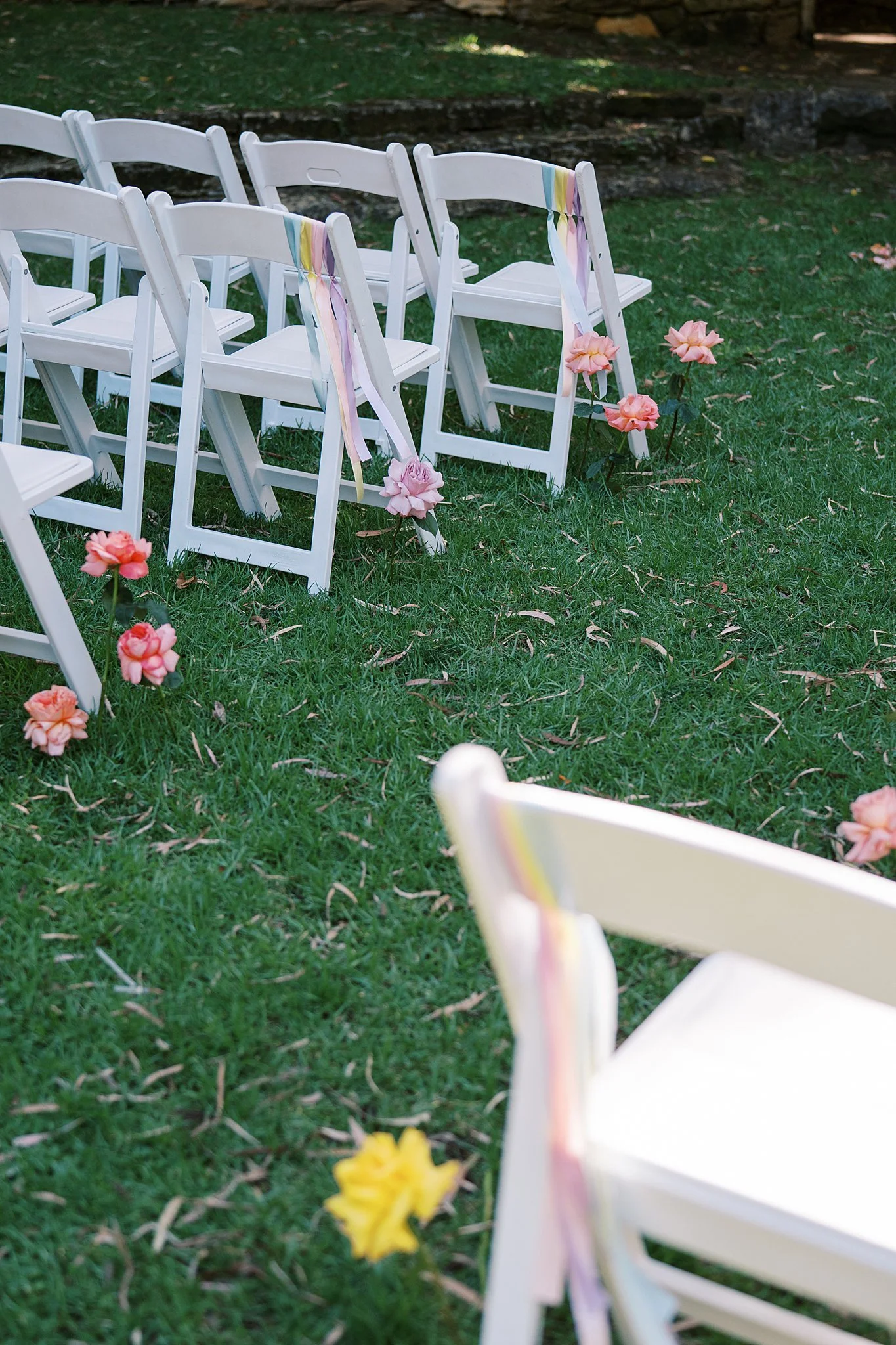 Sunken gardens wedding at UWA in Perth