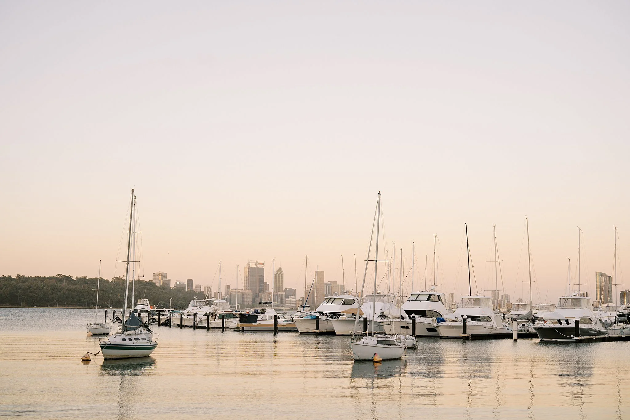 Matilda bay in Perth