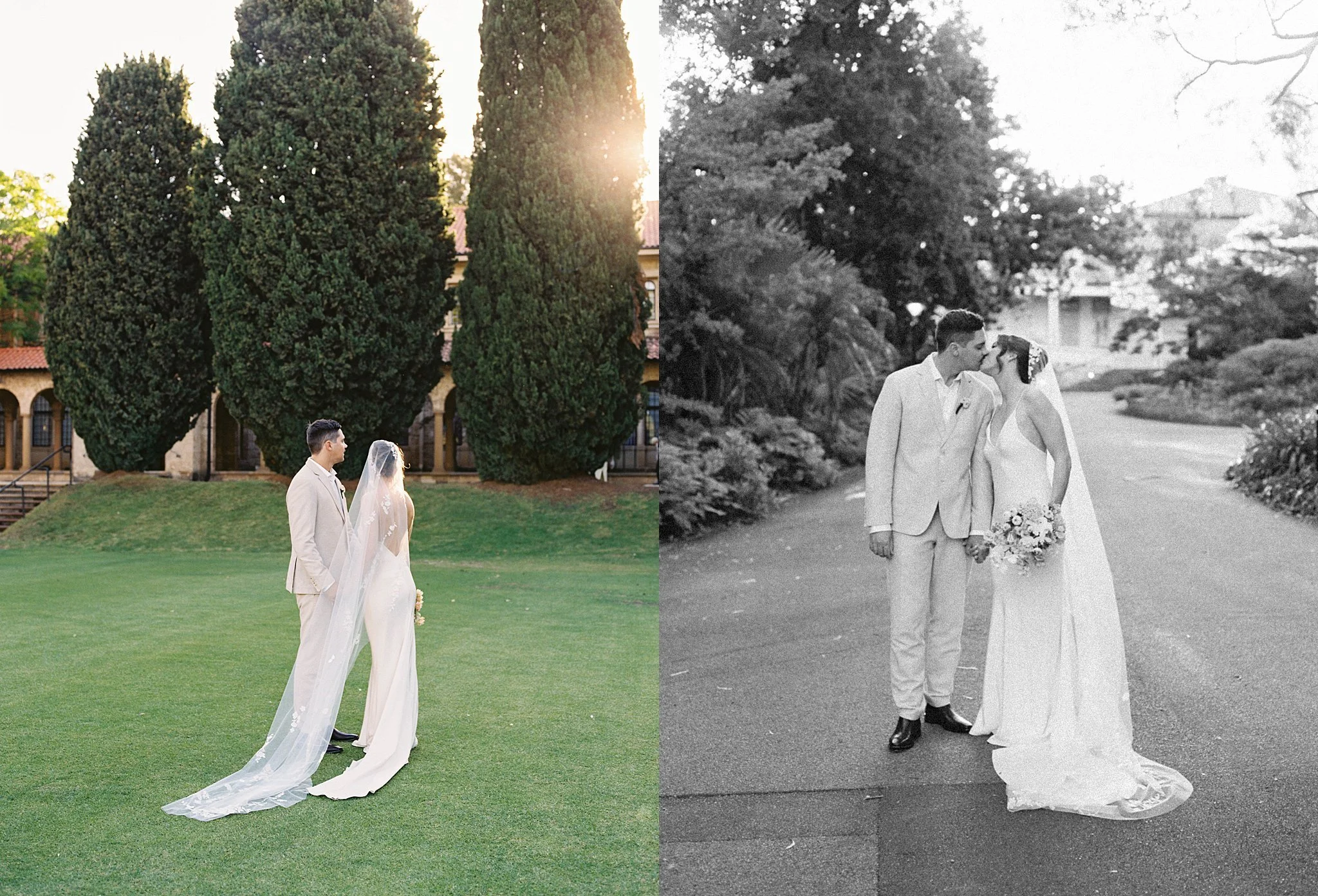 Film wedding photography at UWA