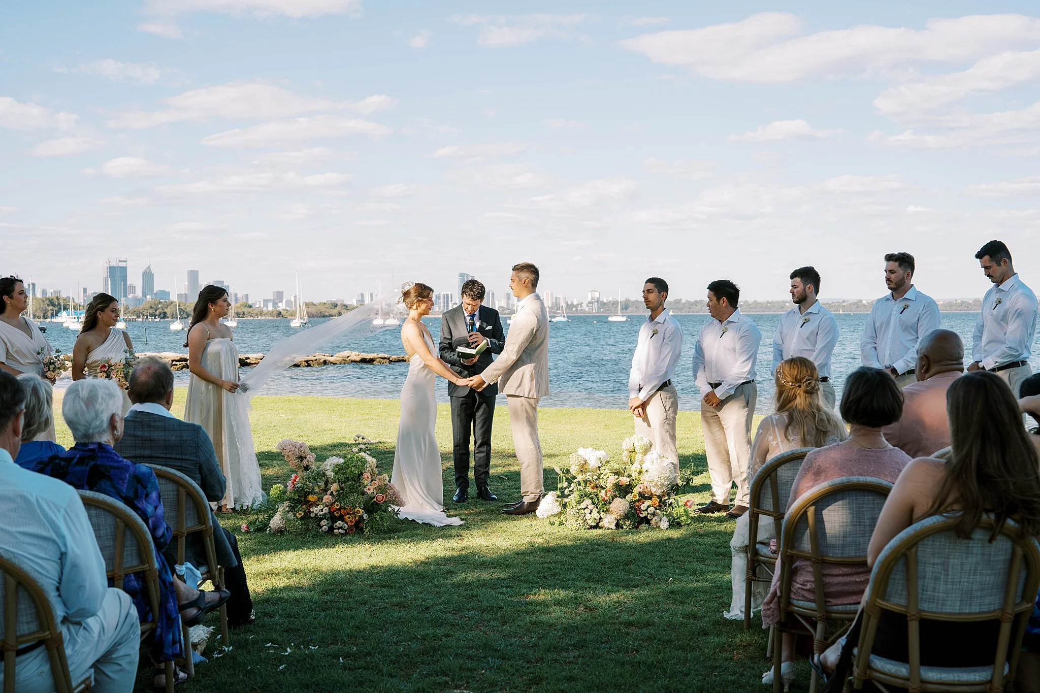 Nedland's yacht club wedding