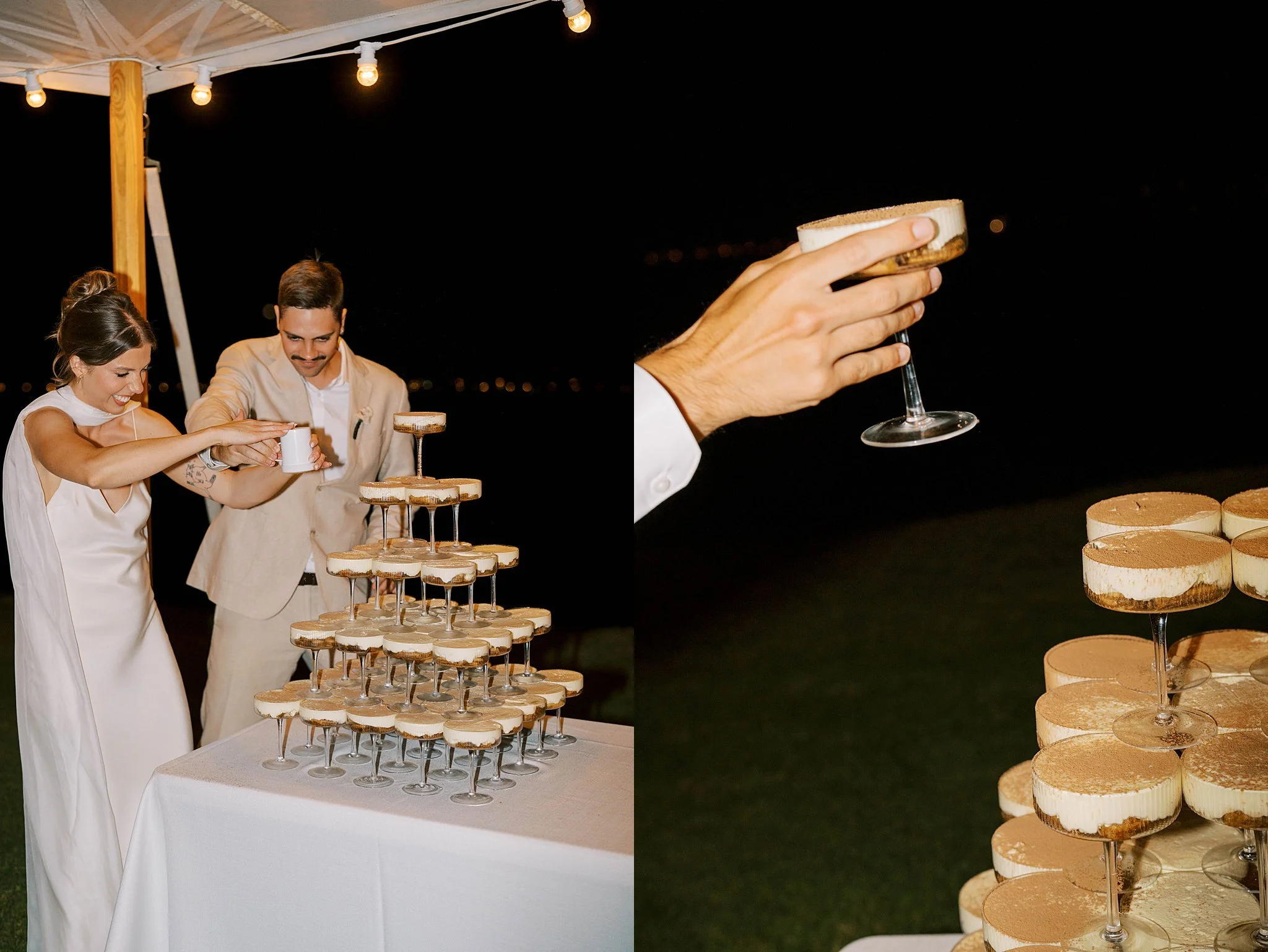 Perth tiramisu wedding cake
