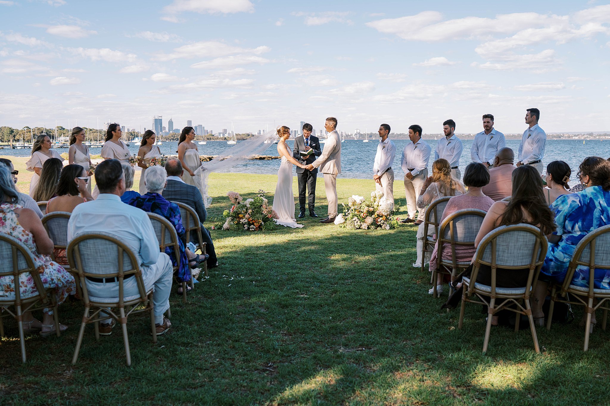 Nedlands yacht club wedding ceremony