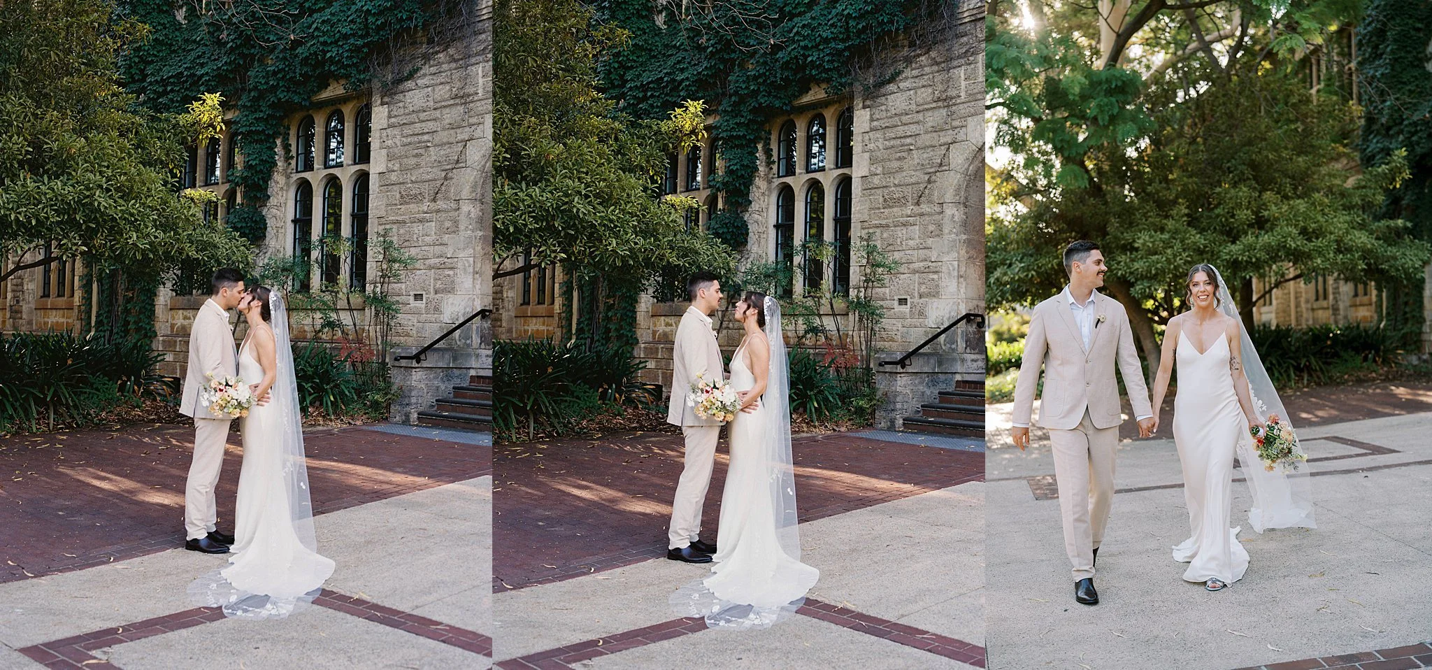 UWA wedding photographed on film 