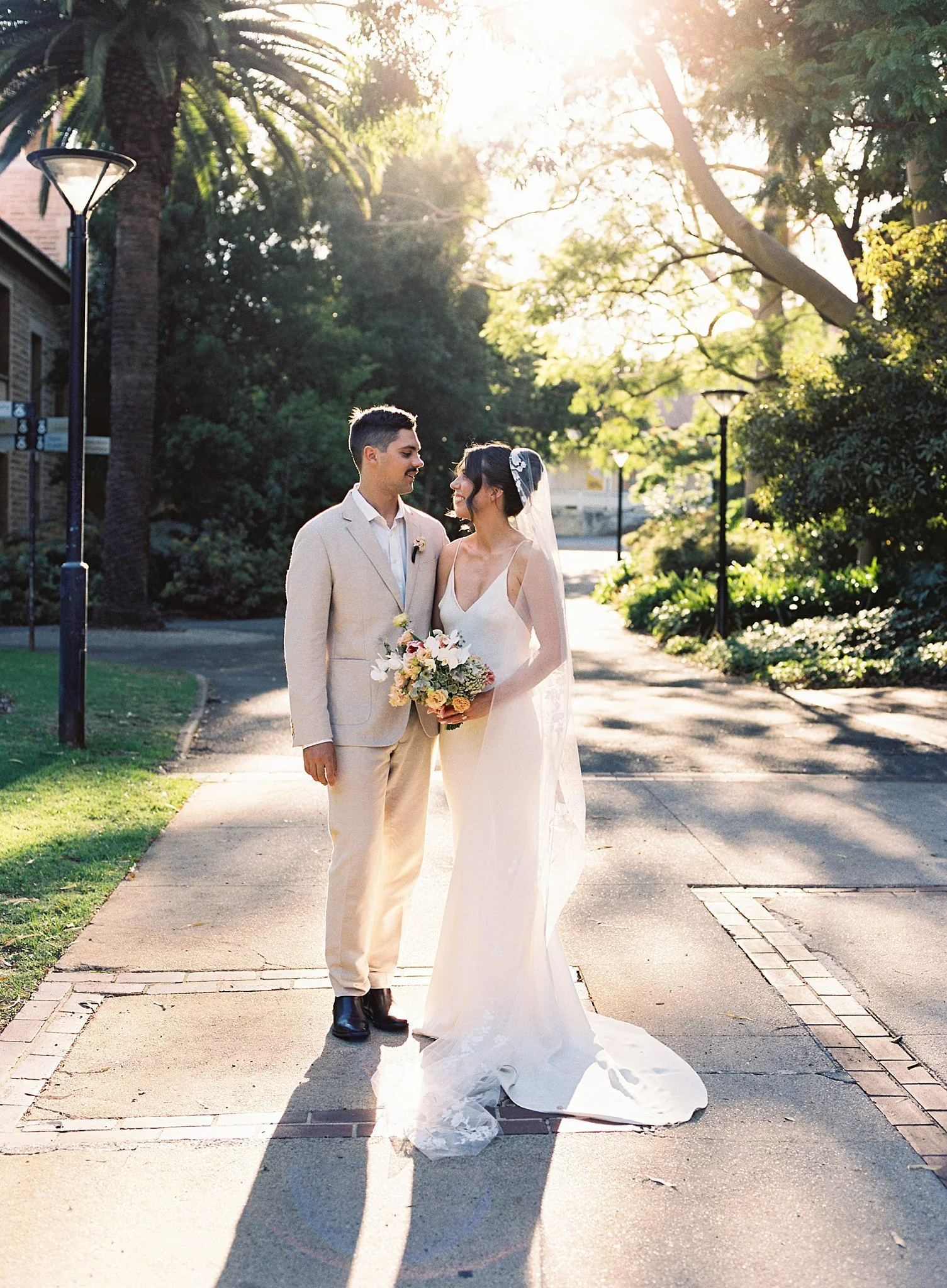 UWA wedding photographed on film 